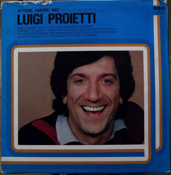Luigi Proietti ‎– Attore, Amore Mio – Disco+